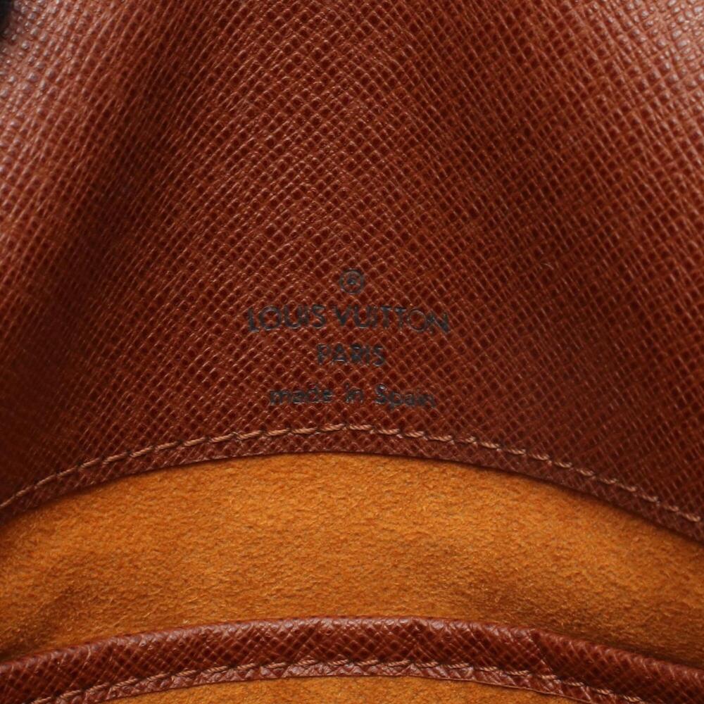 LOUIS VUITTON Authentic Brown Monogram Leather Shoulder Bag - Picture 4 of 10
